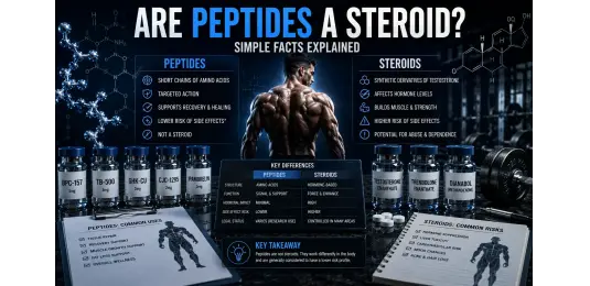 Are Peptides a Steroid?