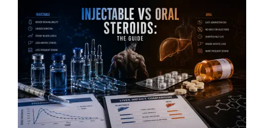 Injectable vs Oral Steroids