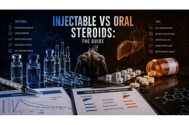 Injectable vs Oral Steroids