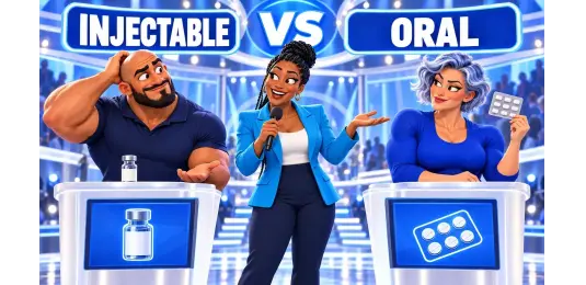 Injectable vs Oral Steroids
