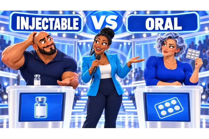 Injectable vs Oral Steroids