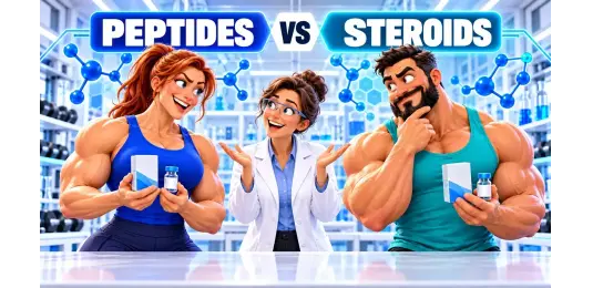 Peptides vs Steroids