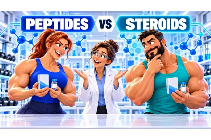 Peptides vs Steroids