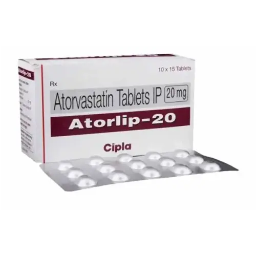 Atorlip Tablets (Atorvastatin Calcium 30 tabs) Pharmacy by Cipla