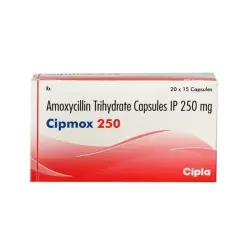 Cipmox Capsules (Amoxicillin Trihydrate 60 caps) Pharmacy by Cipla