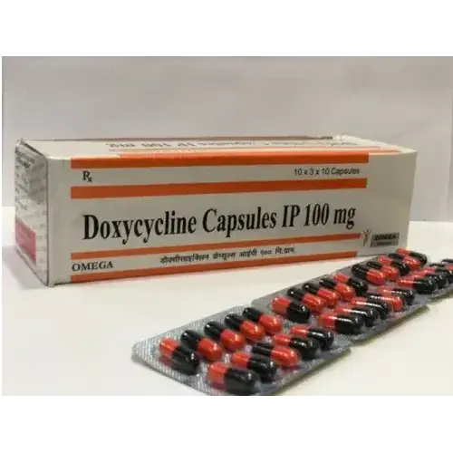 Doxycycline Capsules (Doxycycline 30 caps) Pharmacy by Omega Pharma
