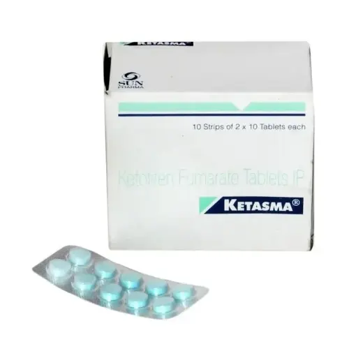 Ketasma Tablets (Ketotifen Fumarate 60 tabs) Pharmacy by Sun Pharma Laboratories