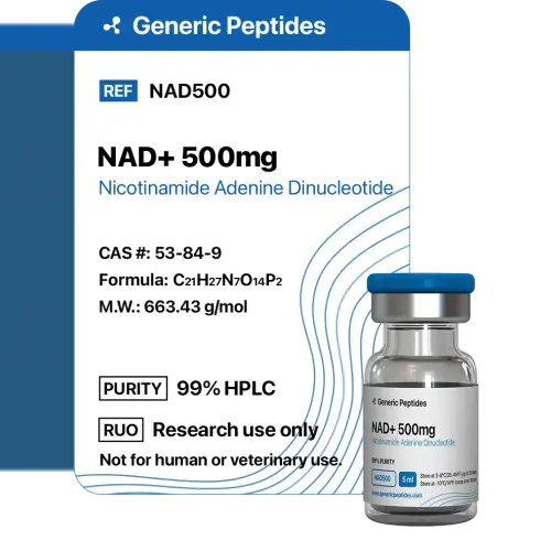 NAD+ 500 mg
