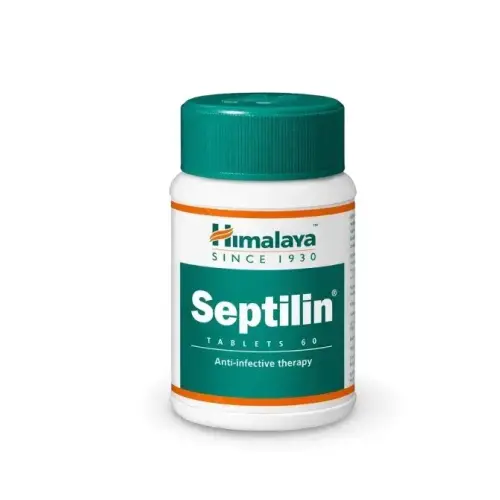 Septilin Tablets (Berberis aristata,Thermopsis lanceolata,Eclipta prostrata,Mentha piperita,Tinospora cordifolia 60 tabs) Pharmacy by Himalaya Global Holdings