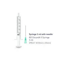 Syringe with Needle