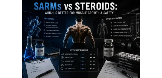 SARMs vs Steroids