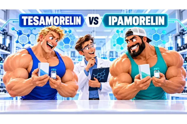 Tesamorelin vs Ipamorelin