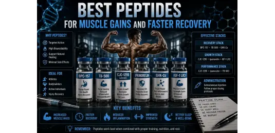 Top Peptides for Muscle Growth and Injury Recovery: What Science Says