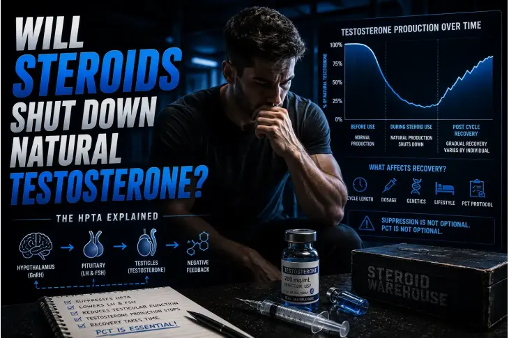 Will Steroids Shut Down My Natural Testosterone?